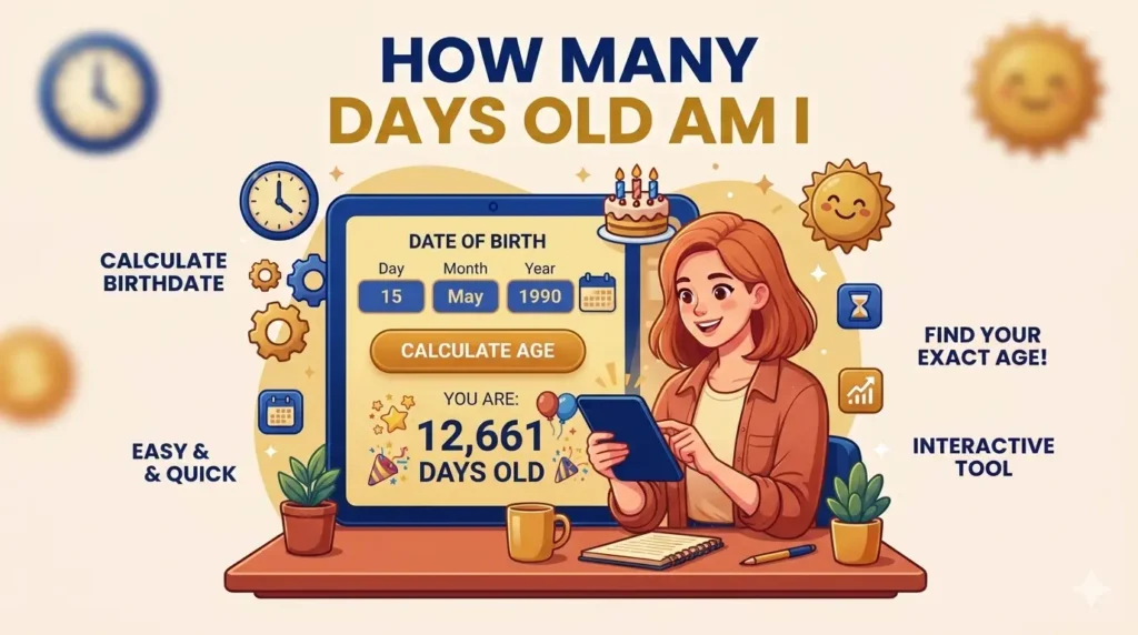 How Many Days Old AM I