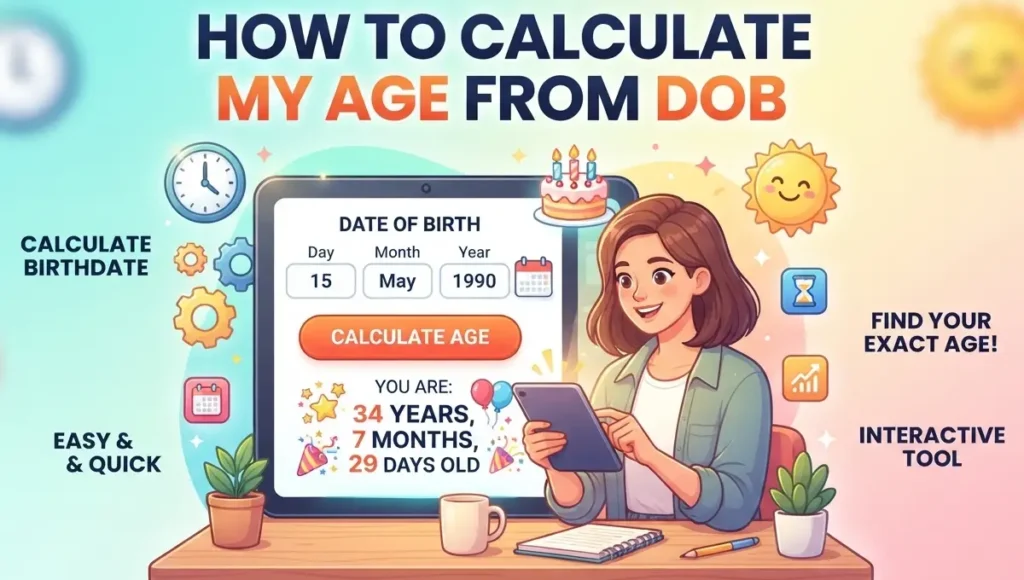 How to Calculate Age from DOB