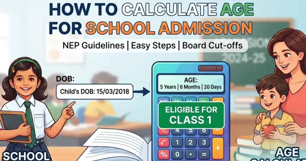 How to Calculate Age for School Admission